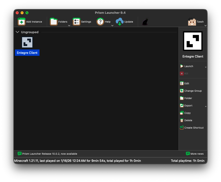 (Your launcher should look like this)